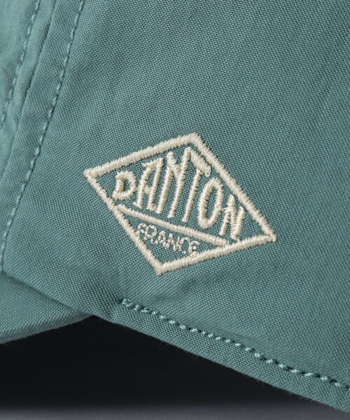 DANTON（ダントン）の「【DANTON】ロゴ刺繍 ダウンプルーフ 6パネルキャップ 26SS（DT-H0377 DCN）（キャップ・メンズ・ブラック/グレイッシュベージュ/ライトグリーン/ベージュ・FREE）」の12枚目の写真