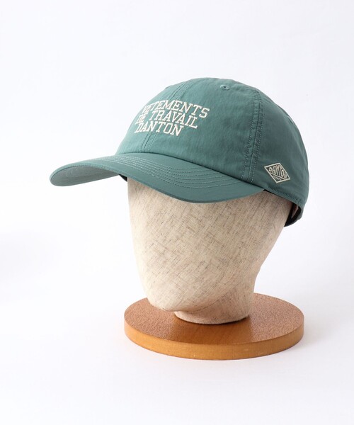DANTON（ダントン）の「【DANTON】ロゴ刺繍 ダウンプルーフ 6パネルキャップ 26SS（DT-H0377 DCN）（キャップ・メンズ・ブラック/グレイッシュベージュ/ライトグリーン/ベージュ・FREE）」の17枚目の写真