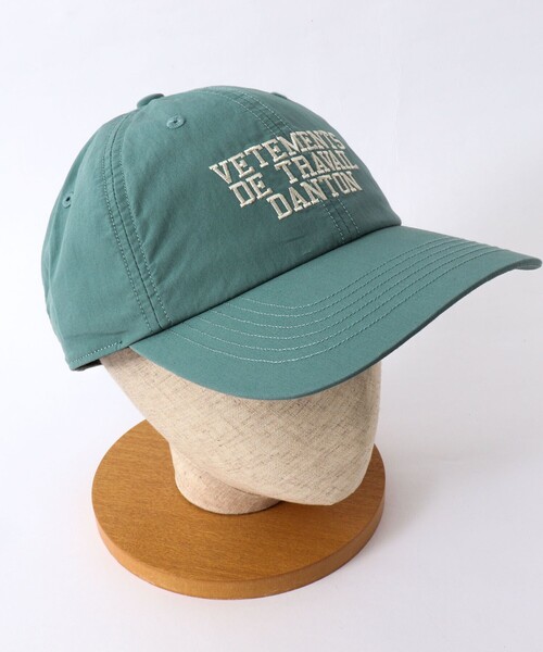 DANTON（ダントン）の「【DANTON】ロゴ刺繍 ダウンプルーフ 6パネルキャップ 26SS（DT-H0377 DCN）（キャップ・メンズ・ブラック/グレイッシュベージュ/ライトグリーン/ベージュ・FREE）」の20枚目の写真