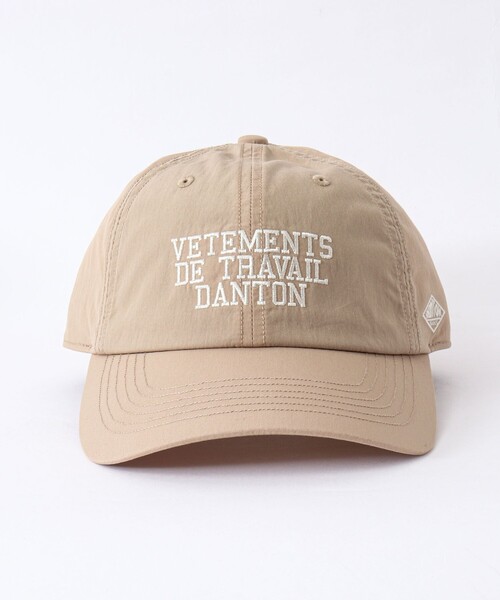 DANTON（ダントン）の「【DANTON】ロゴ刺繍 ダウンプルーフ 6パネルキャップ 26SS（DT-H0377 DCN）（キャップ・メンズ・ブラック/グレイッシュベージュ/ライトグリーン/ベージュ・FREE）」の21枚目の写真