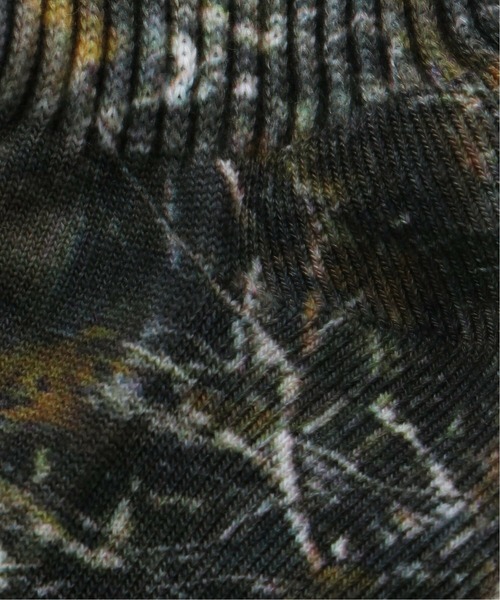 AVIREX（アヴィレックス）の「AVIREX REAL TREE PRINT SOCKS（ソックス/靴下・メンズ・ブラック・FREE）」の4枚目の写真