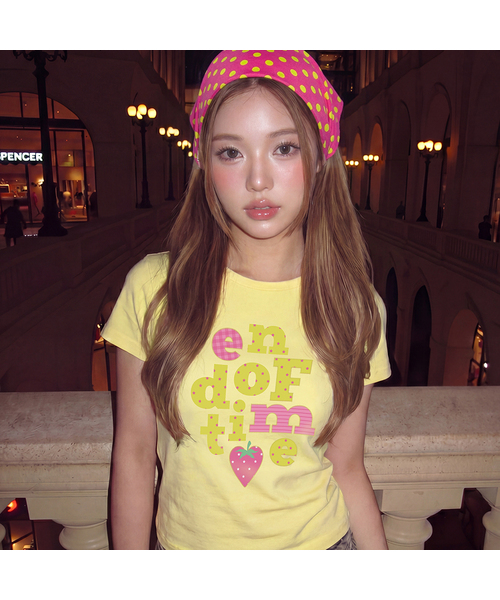 GRAVER（グレーバー）の「[ユニセックス]ベリーEND OF TIME半袖Tシャツ_3カラー（Tシャツ/カットソー・レディース・ブラック/ホワイト/ライトグレー/イエロー/スカイブルー・SMALL/MEDIUM/LARGE/X-LARGE/X-SMALL）」の5枚目の写真