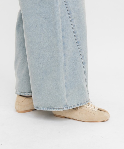 KBF（ケイビーエフ）の「タンデザインスニーカー（スニーカー・レディース・チャコールグレー/ライトベージュ・36/38/37）」の13枚目の写真