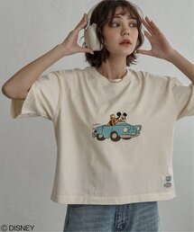 DISCUS ATHLETIC ディスカスアスレチック×Disney ディズニー Mickey ミッキーマウス Tシャツ