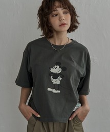 DISCUS ATHLETIC ディスカスアスレチック×Disney ディズニー Mickey ミッキーマウス Tシャツ