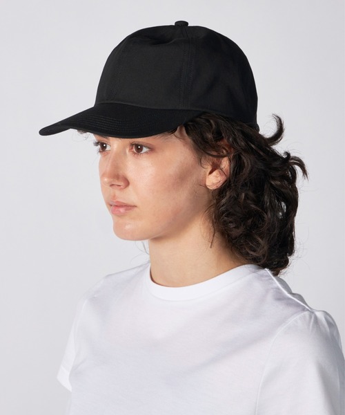 KIJIMA TAKAYUKI（キジマ　タカユキ）の「KIJIMA TAKAYUKI LIGHT CANVAS 6PANEL CAP（キャップ・レディース・カーキブラウン/ホワイト/ブラック・FREE）」の2枚目の写真