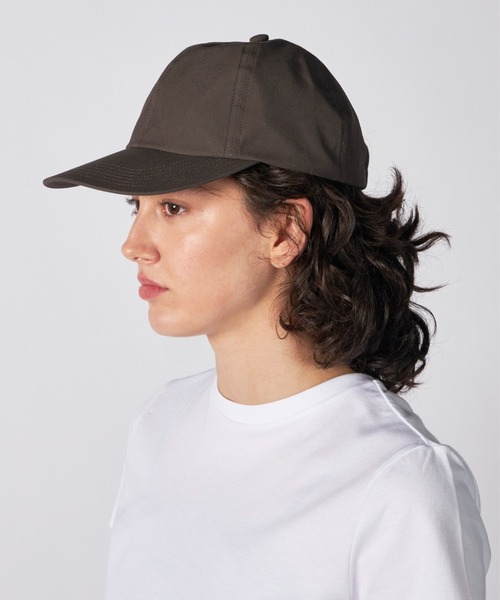 KIJIMA TAKAYUKI（キジマ　タカユキ）の「KIJIMA TAKAYUKI LIGHT CANVAS 6PANEL CAP（キャップ・レディース・カーキブラウン/ホワイト/ブラック・FREE）」の3枚目の写真