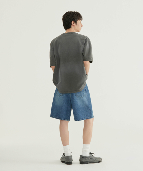 COVERNAT(カバーナット)の「センターロゴピグメントTシャツチャコール(Tシャツ/カットソー・メンズ・その他・X-SMALL/SMALL/MEDIUM/LARGE/X-LARGE/XX-LARGE)」の6枚目の写真