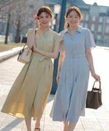 NATURAL BEAUTY BASIC（ナチュラルビューティーベーシック）の「【sweet掲載】【ちょうど、いい服】“初めまして”がうまくいく好印象ワンピース（シャツワンピース）」