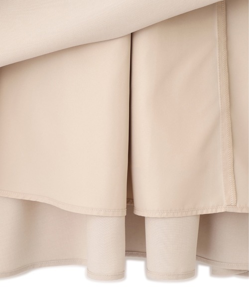 NATURAL BEAUTY BASIC（ナチュラルビューティーベーシック）の「【sweet4月号掲載】【ちょうど、いい服】“初めまして”がうまくいく好印象ワンピース（シャツワンピース・レディース・ベージュ/ネイビー/イエロー/ブルー・SMALL/MEDIUM/LARGE/P/S）」の14枚目の写真