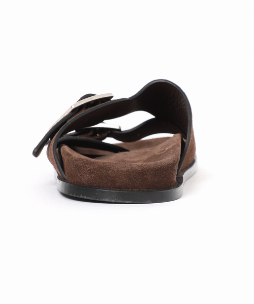 journal standard L'essage(ジャーナルスタンダードレサージュ)の「【ALOHAS/アロハス】 Alba Suede Brown Leather Sandals:サンダル(サンダル・レディース・ブラウン・37/36/39/38/40)」の4枚目の写真