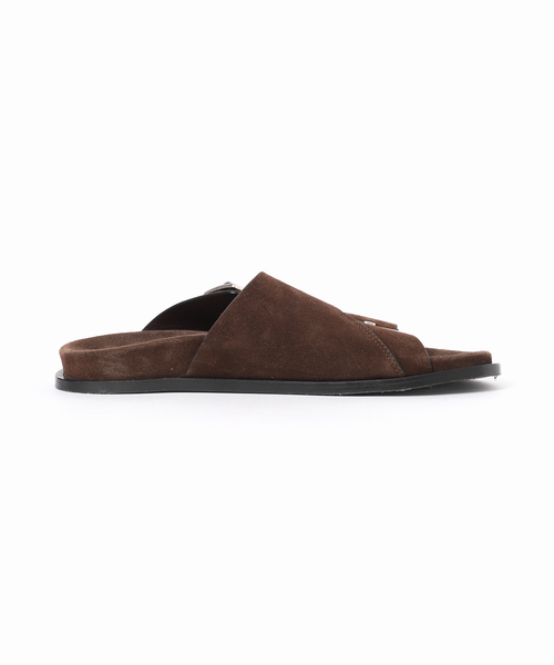 journal standard L'essage(ジャーナルスタンダードレサージュ)の「【ALOHAS/アロハス】 Alba Suede Brown Leather Sandals:サンダル(サンダル・レディース・ブラウン・37/36/39/38/40)」の5枚目の写真