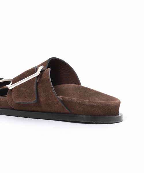 journal standard L'essage(ジャーナルスタンダードレサージュ)の「【ALOHAS/アロハス】 Alba Suede Brown Leather Sandals:サンダル(サンダル・レディース・ブラウン・37/36/39/38/40)」の6枚目の写真