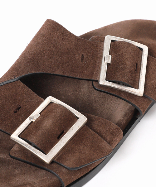 journal standard L'essage(ジャーナルスタンダードレサージュ)の「【ALOHAS/アロハス】 Alba Suede Brown Leather Sandals:サンダル(サンダル・レディース・ブラウン・37/36/39/38/40)」の9枚目の写真