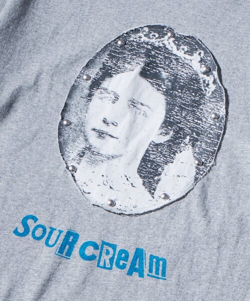 WHO'S WHO gallery(フーズフーギャラリー)の「【Soucream】VenusリメイクスタッズTEE(Tシャツ/カットソー・レディース・ホワイト/チャコールグレー/グレー/ピンク/サックスブルー・SMALL/MEDIUM)」の9枚目の写真