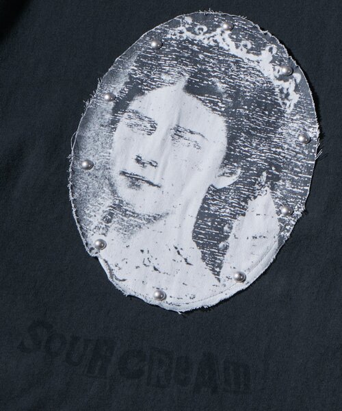 WHO'S WHO gallery(フーズフーギャラリー)の「【Soucream】VenusリメイクスタッズTEE(Tシャツ/カットソー・レディース・ホワイト/チャコールグレー/グレー/ピンク/サックスブルー・SMALL/MEDIUM)」の11枚目の写真