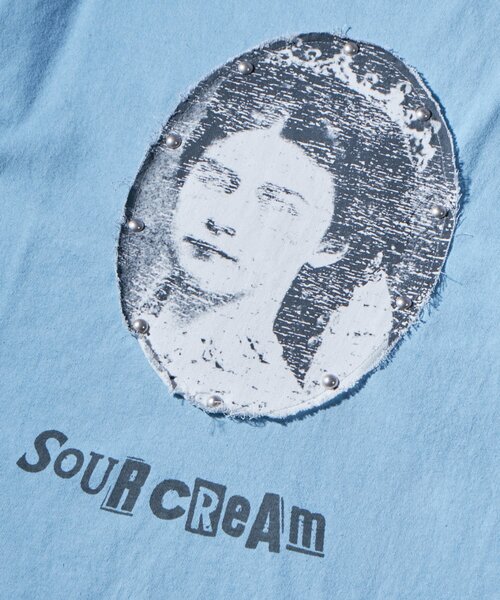 WHO'S WHO gallery(フーズフーギャラリー)の「【Soucream】VenusリメイクスタッズTEE(Tシャツ/カットソー・レディース・ホワイト/チャコールグレー/グレー/ピンク/サックスブルー・SMALL/MEDIUM)」の13枚目の写真