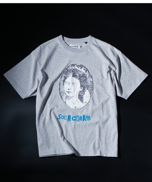 WHO'S WHO gallery(フーズフーギャラリー)の「【Soucream】VenusリメイクスタッズTEE(Tシャツ/カットソー・レディース・ホワイト/チャコールグレー/グレー/ピンク/サックスブルー・SMALL/MEDIUM)」の3枚目の写真