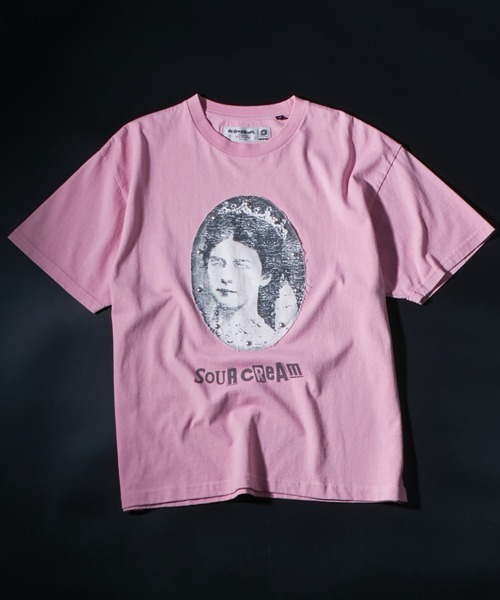 WHO'S WHO gallery(フーズフーギャラリー)の「【Soucream】VenusリメイクスタッズTEE(Tシャツ/カットソー・レディース・ホワイト/チャコールグレー/グレー/ピンク/サックスブルー・SMALL/MEDIUM)」の5枚目の写真