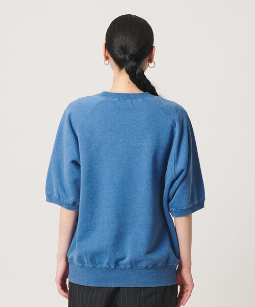 BEAUTY&YOUTH UNITED ARROWS(ビューティーアンドユースユナイテッドアローズ)の「コットン裏毛 ショートスリーブ スウェットプルオーバー(スウェット・レディース・コバルトブルー/ダークブラウン・FREE)」の11枚目の写真