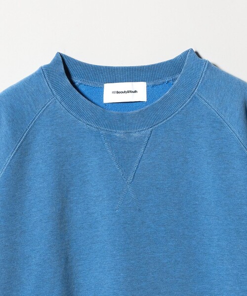 BEAUTY&YOUTH UNITED ARROWS(ビューティーアンドユースユナイテッドアローズ)の「コットン裏毛 ショートスリーブ スウェットプルオーバー(スウェット・レディース・コバルトブルー/ダークブラウン・FREE)」の14枚目の写真