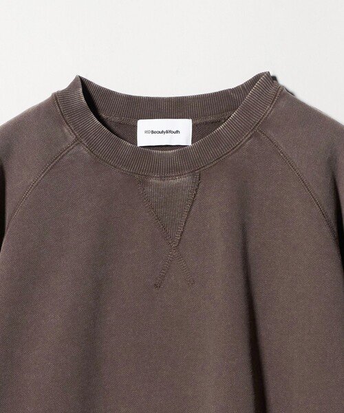 BEAUTY&YOUTH UNITED ARROWS(ビューティーアンドユースユナイテッドアローズ)の「コットン裏毛 ショートスリーブ スウェットプルオーバー(スウェット・レディース・コバルトブルー/ダークブラウン・FREE)」の20枚目の写真