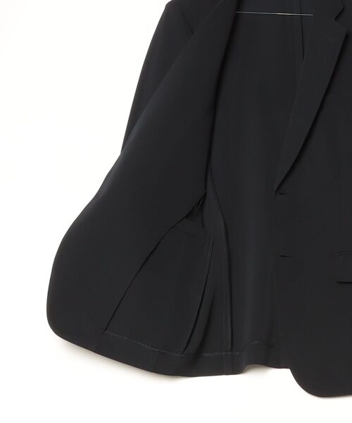 Perfect Suit FActory（パーフェクトスーツファクトリー）の「【lightsewing　suit】　ダブルクロススーツセットアップ　スリムライン（スーツセット・メンズ・チャコールグレー/ネイビー/ブラック・S/M/L/LL）」の4枚目の写真