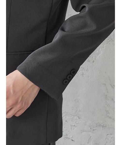 Perfect Suit FActory(パーフェクトスーツファクトリー)の「【上下セット】ライト(軽量)セットアップスーツ 【スリムライン】 ブラック/C.グレー/ネイビー(セットアップ・メンズ・チャコールグレー/ネイビー/ブラック・S/M/L/LL)」の12枚目の写真