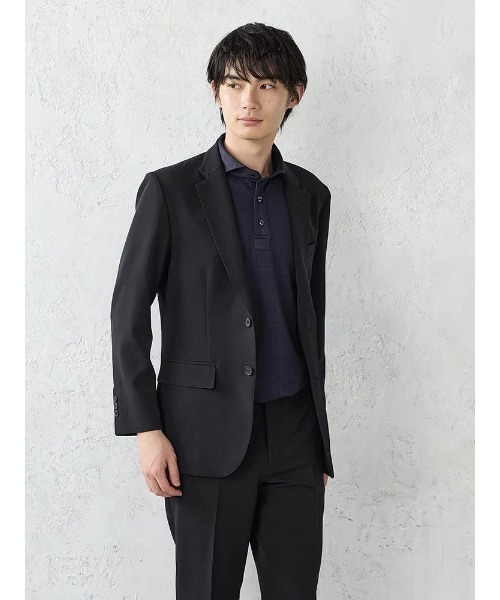 Perfect Suit FActory(パーフェクトスーツファクトリー)の「【上下セット】ライト(軽量)セットアップスーツ 【スリムライン】 ブラック/C.グレー/ネイビー(セットアップ・メンズ・チャコールグレー/ネイビー/ブラック・S/M/L/LL)」の14枚目の写真