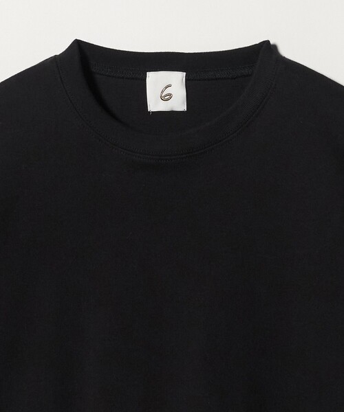 6(ロク)の「<6(ROKU)>コットン フライス Tシャツ 26SS(Tシャツ/カットソー・レディース・ホワイト/ピンク/ライトブルー/ブラック/その他1/ワイン/その他2・FREE)」の17枚目の写真