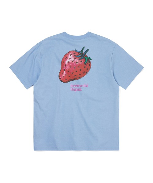 thisisneverthat(ディスイズネバーザット)の「Strawberry Tee(Tシャツ/カットソー・メンズ・ライトオリーブ/ブルー系その他/オートミール・L/M/S/XL)」の9枚目の写真