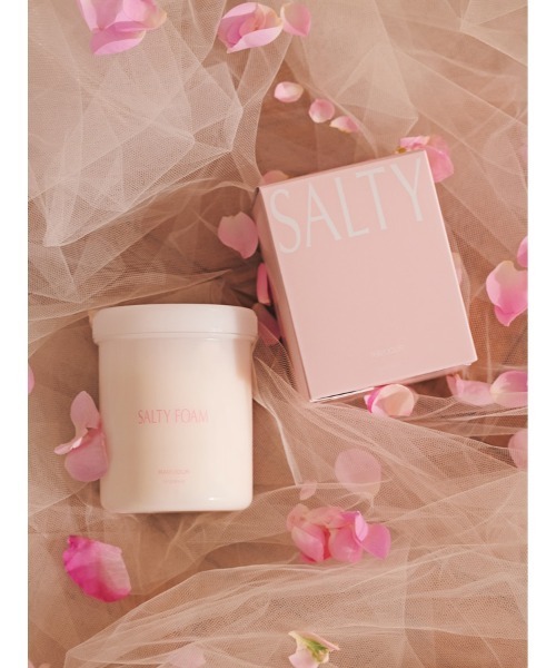 【新品】最終SALTY FOAM by MINAMO スクラブ本体詰替　9セット SALTY FOAM by MINAMO（ボディスクラブ/ピーリング）｜RAVIJOUR