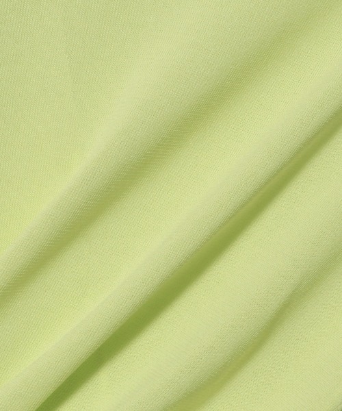 ESTNATION（エストネーション）の「ESTNATION / クリアコットンクルーネックニット（ニット/セーター・レディース・ピンク/ライトグリーン/ブラック/オフホワイト・FREE）」の13枚目の写真