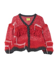 ODAKHA（オダカ）の「ODAKHA / rouge flowers cardigan(ローゲージフラワーカーディガン)（カーディガン/ボレロ）」
