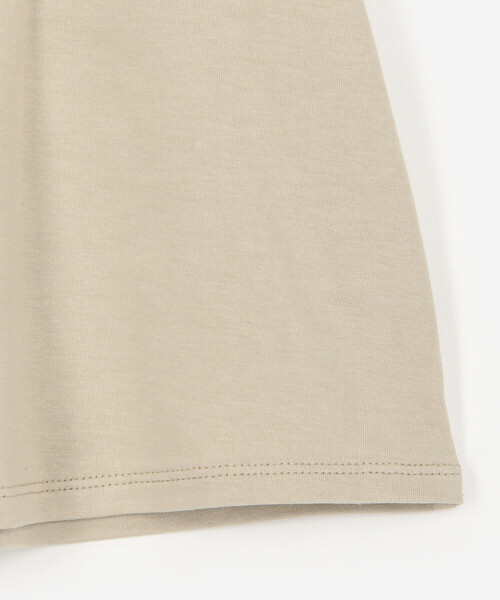 Bshop(ビショップ)の「WL | ナチュラルダイ ミントジャージーTシャツ WOMEN(Tシャツ/カットソー・レディース・ブラック/グレイッシュベージュ・F)」の8枚目の写真