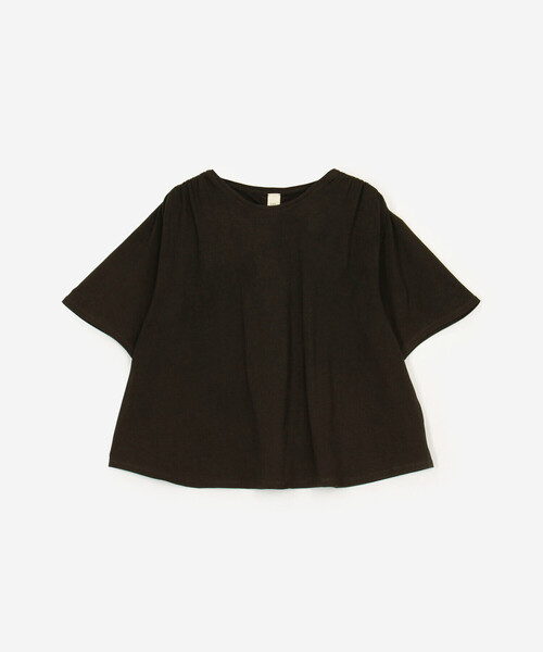 Bshop(ビショップ)の「WL | ナチュラルダイ ミントジャージーTシャツ WOMEN(Tシャツ/カットソー・レディース・ブラック/グレイッシュベージュ・F)」の14枚目の写真