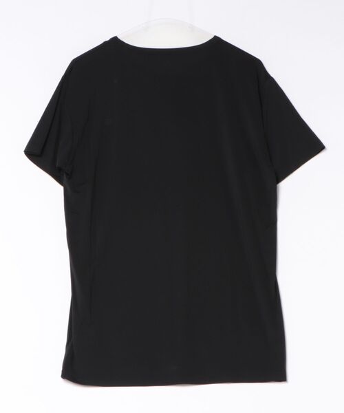 HANES(ヘインズ)の「【HANES/ヘインズ】ひんやり 接触冷感 COOLタッチ クルーネックTシャツ 半袖 吸汗速乾 涼しい ドライ インナー 夏用 丸首(Tシャツ/カットソー・メンズ・ホワイト/ブラック・MEDIUM/X-LARGE/LARGE)」の12枚目の写真