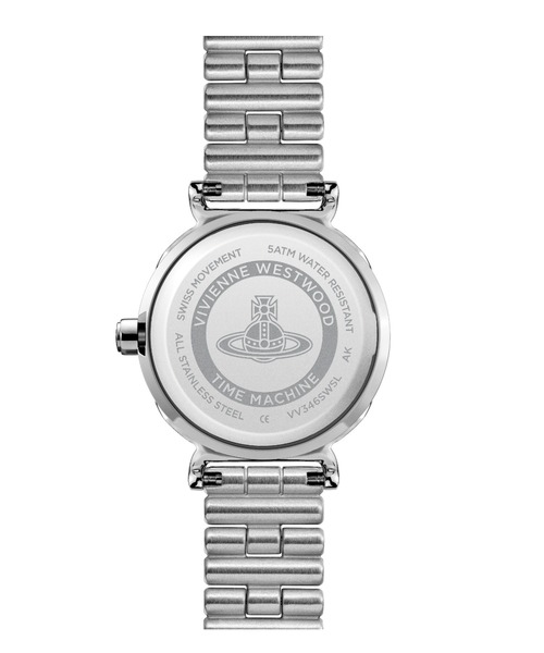 Vivienne Westwood(ヴィヴィアンウエストウッド)の「「Vivienne Westwood/ヴィヴィアン・ウエストウッド」チェルシー - レディース シルバー ホワイト ダイヤル & シルバー ブレスレット(アナログ腕時計・レディース・シルバー・30mm)」の6枚目の写真