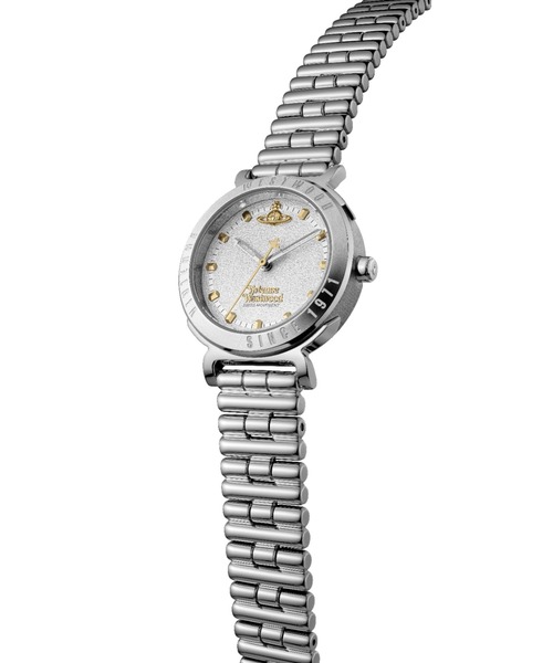 Vivienne Westwood(ヴィヴィアンウエストウッド)の「「Vivienne Westwood/ヴィヴィアン・ウエストウッド」チェルシー - レディース シルバー ホワイト ダイヤル & シルバー ブレスレット(アナログ腕時計・レディース・シルバー・30mm)」の4枚目の写真