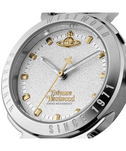 Vivienne Westwood(ヴィヴィアンウエストウッド)の「「Vivienne Westwood/ヴィヴィアン・ウエストウッド」チェルシー - レディース シルバー ホワイト ダイヤル & シルバー ブレスレット(アナログ腕時計・レディース・シルバー・30mm)」の7枚目の写真