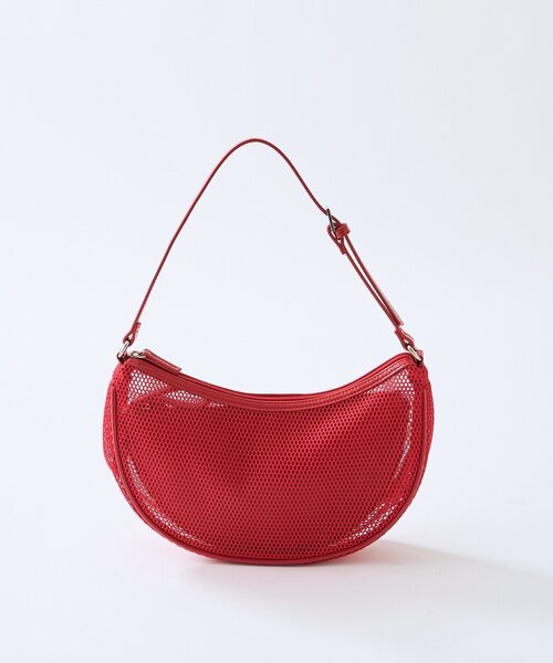 RIVE DROITE(リヴドロワ)の「予約【アレンジ自在】ポーチsetメッシュミニバッグ(ハンドバッグ・レディース・ブラック/レッド・FREE)」の2枚目の写真