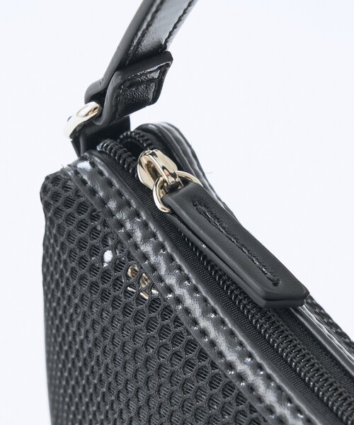 RIVE DROITE(リヴドロワ)の「予約【アレンジ自在】ポーチsetメッシュミニバッグ(ハンドバッグ・レディース・ブラック/レッド・FREE)」の10枚目の写真