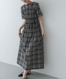 SENSE OF PLACE by URBAN RESEARCH | チェックシャーリングワンピース(ワンピース)