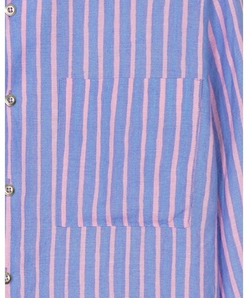 marimekko（マリメッコ）の「Jokapoika / Linen shirt（シャツ/ブラウス・レディース・ラベンダー・SMALL/MEDIUM/X-SMALL/LARGE）」の8枚目の写真
