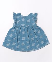 HYSTERIC MINI（ヒステリックミニ）の「MINI FACE JQ デニムワンピース（ワンピース）」