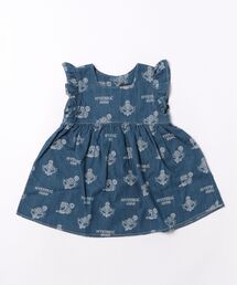 HYSTERIC MINI（ヒステリックミニ）の「MINI FACE JQ デニムワンピース（ワンピース）」