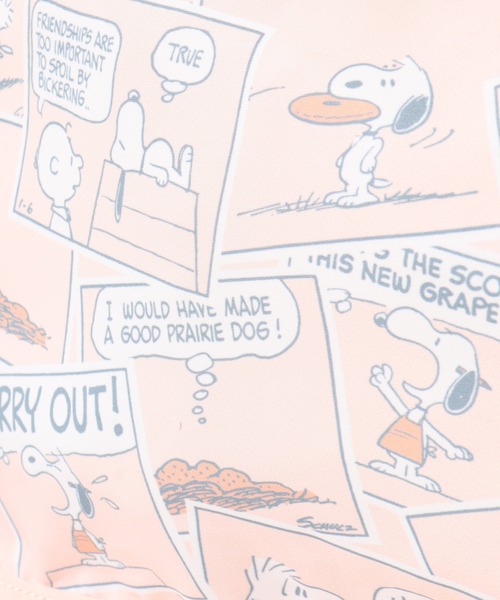 SNOOPY(スヌーピー)の「SNOOPY スヌーピー 収納ポーチ comic(トラベルグッズ・レディース・ブルー/ピンク/イエロー・FREE)」の13枚目の写真