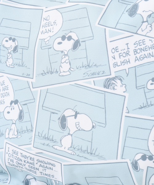 SNOOPY(スヌーピー)の「SNOOPY スヌーピー 収納ポーチ comic(トラベルグッズ・レディース・ブルー/ピンク/イエロー・FREE)」の16枚目の写真