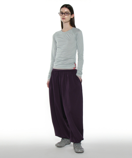 PARTIMENTO WOMEN（パルティメントウィメン）の「PWC シア レグラン スティッチ ロングスリーブT_ミント（Tシャツ/カットソー・レディース・その他・SMALL/MEDIUM/LARGE）」の6枚目の写真