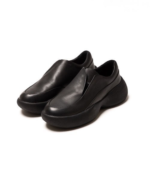 スムースレザー オーバルソール トレーナー / SMOOTH LEATHER OVAL